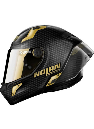 CASCO NOLAN X-804 RS U.C GOLDEN EDITION CARBON GOLD