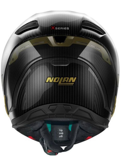 CASCO NOLAN X-804 RS U.C GOLDEN EDITION CARBON GOLD