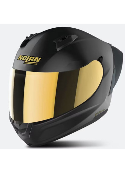 Casco Integral Nolan N60-6 Sport Golden Edition Negro