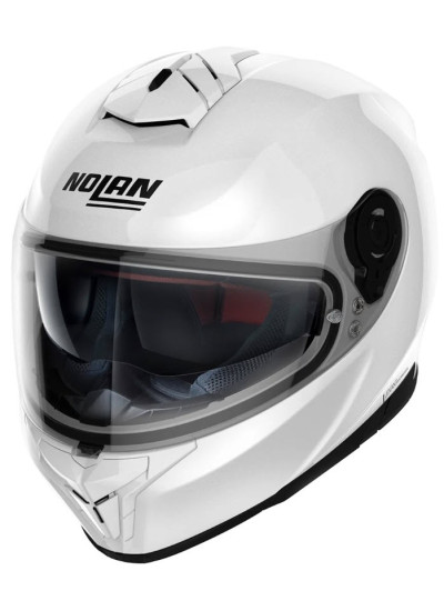 CASCO NOLAN N80-8 CLASSIC N-COM METAL WHITE