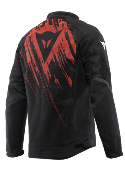 CHAQUETA DAINESE HEROSPHERE AIR TEX BLACK-RED TARMAC