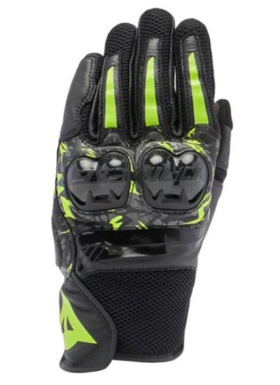 GUANTES DAINESE X-RIDE 2 ERGO-TEK-NEGRO-AMARILLO-2