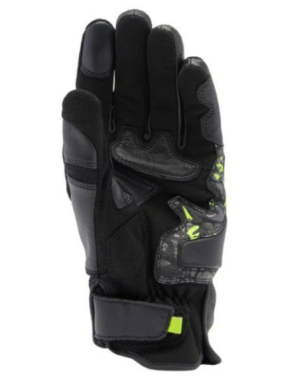 GUANTES DAINESE X-RIDE 2 ERGO-TEK-NEGRO-AMARILLO-2