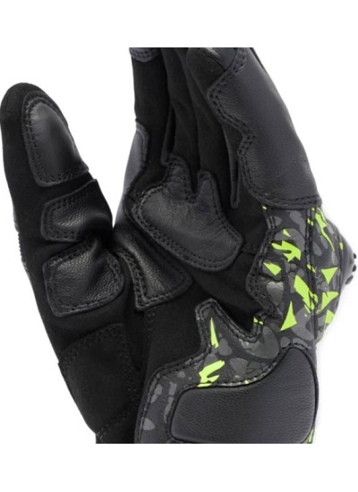 GUANTES DAINESE X-RIDE 2 ERGO-TEK-NEGRO-AMARILLO-2