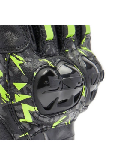 GUANTES DAINESE X-RIDE 2 ERGO-TEK-NEGRO-AMARILLO-2