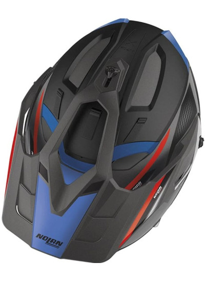 CASCO NOLAN N70-2 X EARTHQUAKE N-COM FLAT LAVA GREY-AZUL-RED-3