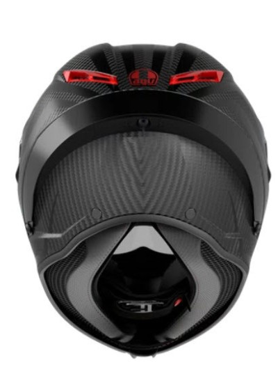 CASCO AGV PISTA GP RR INTREPIDO MATT CARBON-BLK-RED