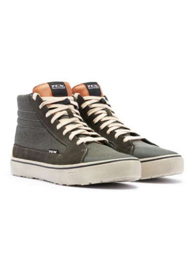 BOTAS TCX STREET 3 AIR GREEN-CARAMEL CAFE-1