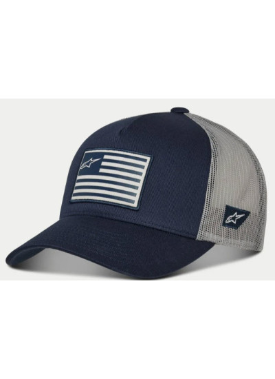 GORRA ALPINESTARS FLAG SNAPBACK azul-1