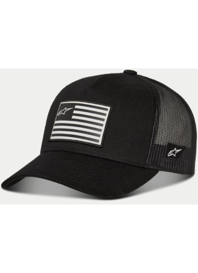 GORRA ALPINESTARS FLAG SNAPBACK negro-1