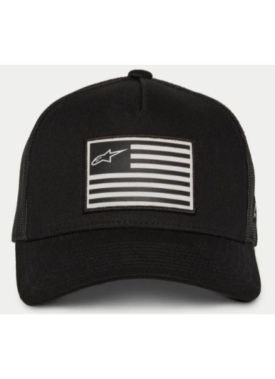 GORRA ALPINESTARS FLAG SNAPBACK negro-1