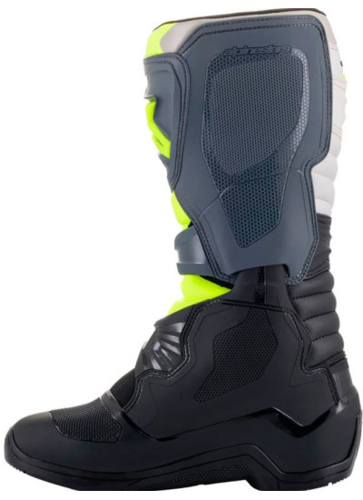 BOTAS ALPINESTARS TECH 3 BLACK-COOL GRAY-FLUORESCENT YELLOW