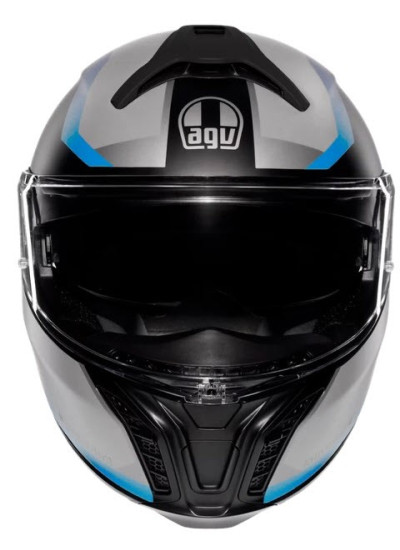 CASCO AGV TOURMODULAR STRAY MATT BLACK-GREY-BLUE