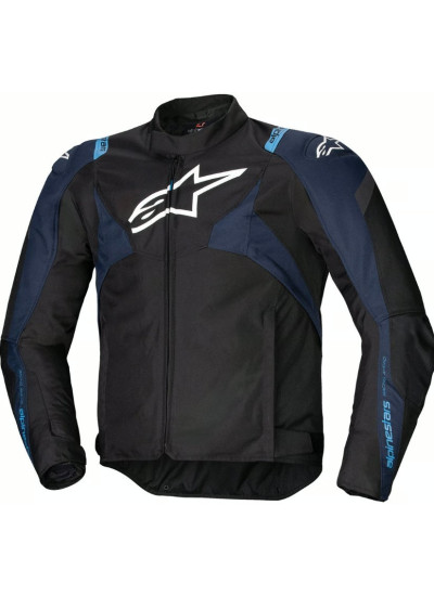 Chaqueta ALPINESTARS T-Jaws V4 WP Black Dark Blue Blithe Blue-1