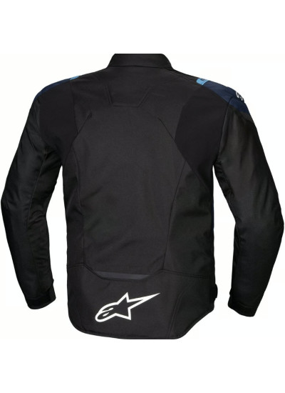 Chaqueta ALPINESTARS T-Jaws V4 WP Black Dark Blue Blithe Blue 2