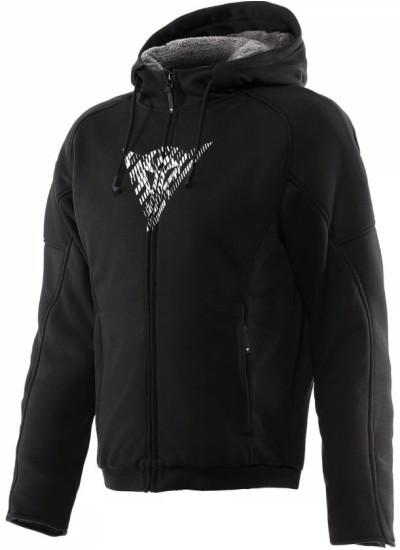 SUDADERA DAINESE Bovisa Safety Hoodie Full Zip Black-1