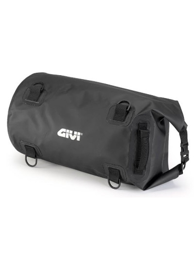 Bolsa sillín cilíndrica impermeable 30 L., color negro EA114BK-1