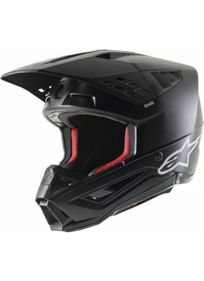 Casco ALPINESTARS S-M5 Solid Black Matt ECE 2206