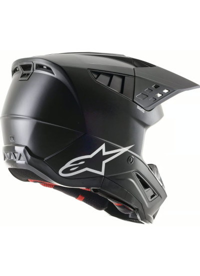 Casco ALPINESTARS S-M5 Solid Black Matt ECE 2206