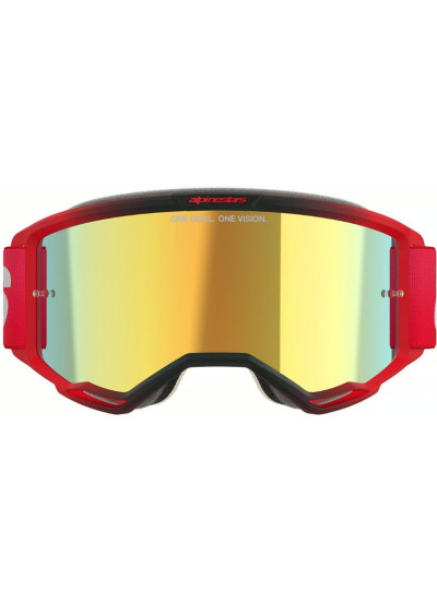 Gafas ALPINESTARS Vision 5 Blaze Red-Mirror Gold Lens