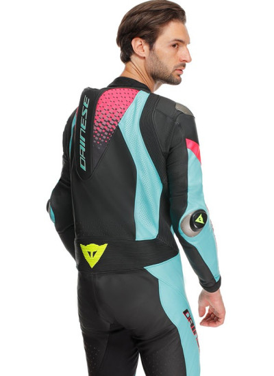 MONO DAINESE LAGUNA SECA 6 PERFORADO 1 PIEZA-BLACK-WATER-FUXIA