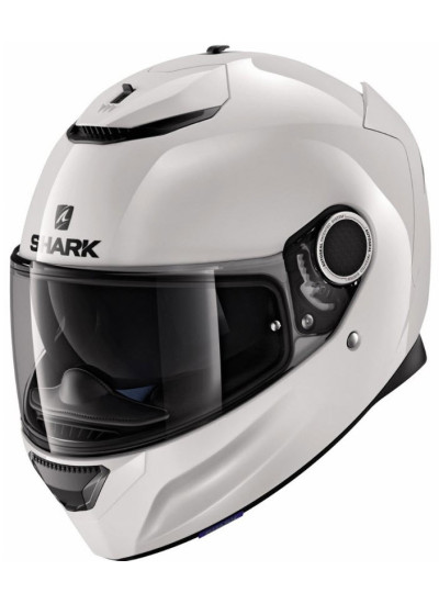 CASCO SHARK SPARTAN BLANK 1.2 lateral-blanco