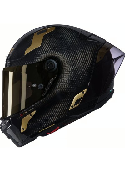 CASCO NOLAN X-804 RS ULTRA CARBON AUREO GOLD