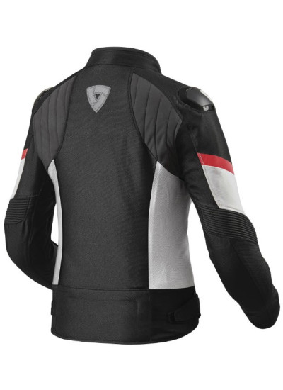 CHAQUETA REVIT ARC H2O LADIES NEGRO-ROJO 2