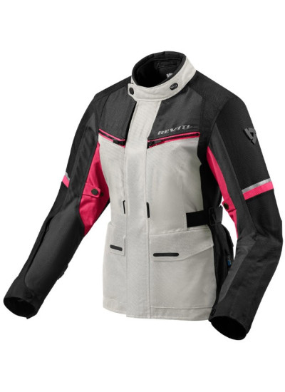 CHAQUETA REVIT OUTBACK 3 LADIES NEGRO FUCSIA