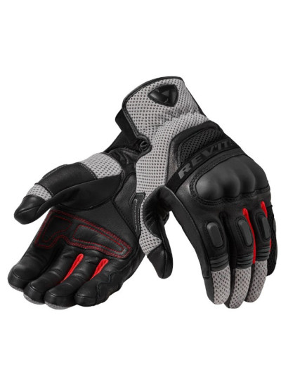 GUANTE REVIT DIRT 3 NEGRO ROJO