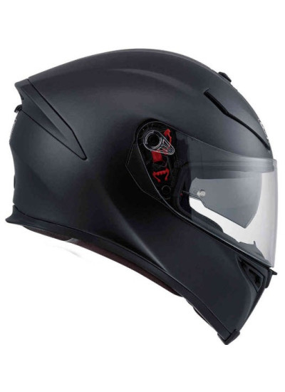 CASCO AGV K-5 S SOLID PINLOCK NEGRO MATE lateral