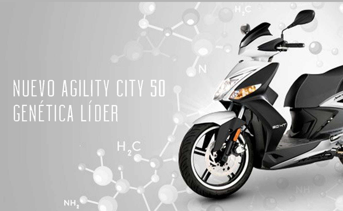 Llega el KYMCO AGILITY CITY 50