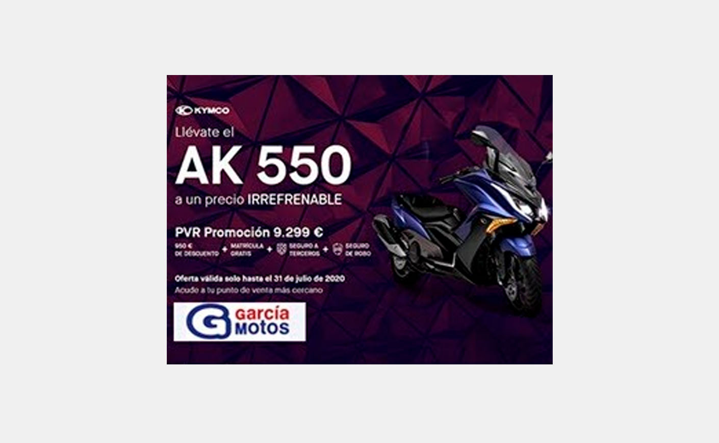 LLÉVATE EL AK 550 A UN PRECIO IRREFRENABLE