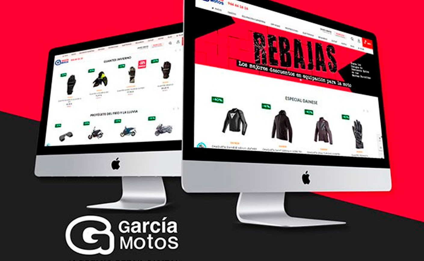 Premios Retail Digital Sariak  Cámara Comercio - Mejor comercio electrónico para García Motos